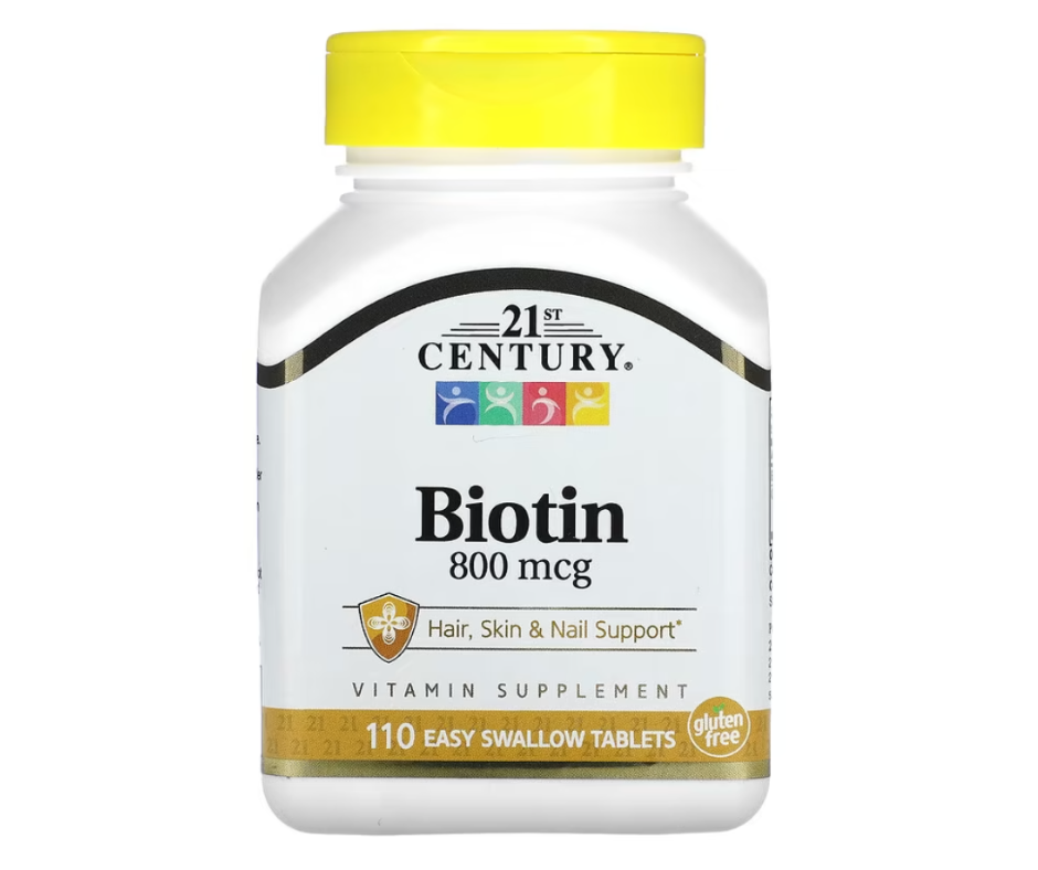 21st Century Biotina 800 mcg