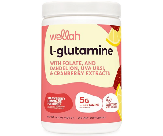 L Glutamina Wellah polvo