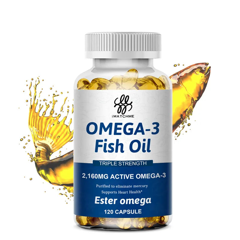 Omega 3, Fish Oil 120 cap