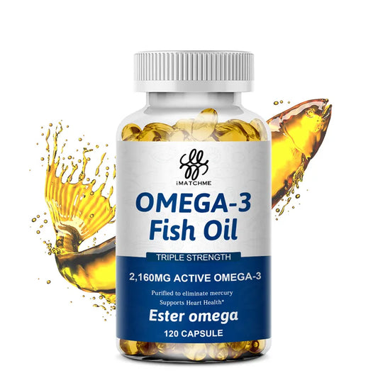 Omega 3, Fish Oil 120 cap