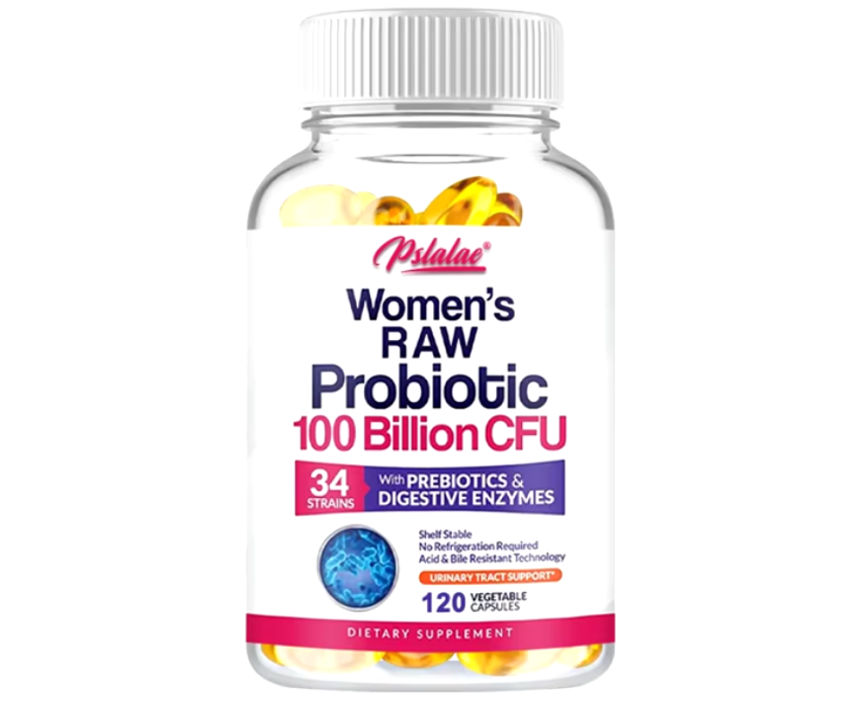 Womens Raw Probiotic 100 billion CFU, 120 cap