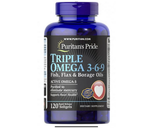 Triple Omega 3-6-9, 120 cap