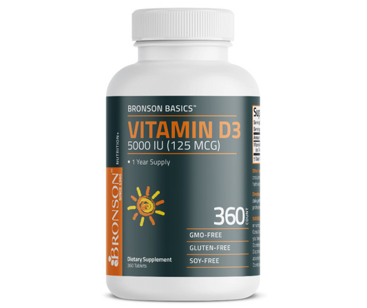 Vitamina D3 Bronson 5000 Ui